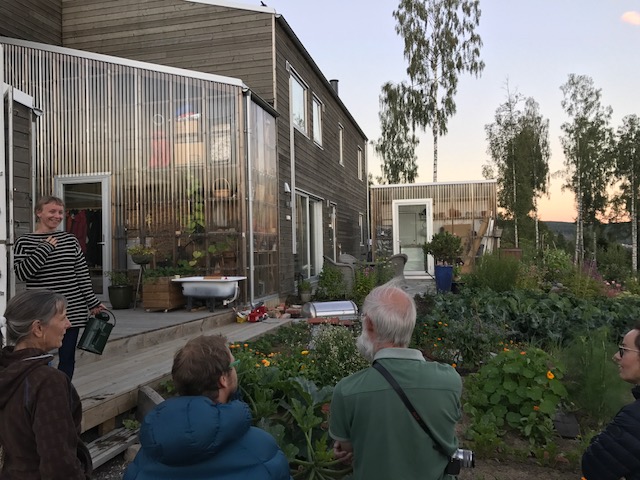 Styret på hagevandring i Hurdal